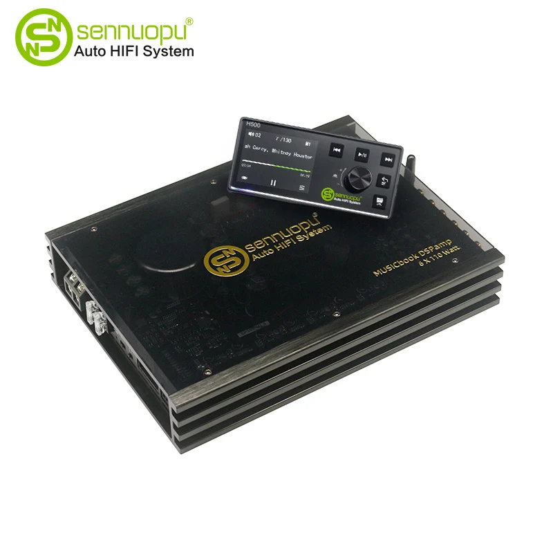 Auton DSP -vahvistin 6*110 W 31 Band Tasainimittaja