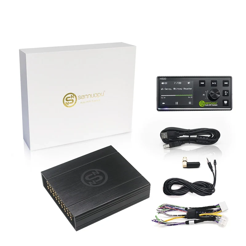 Car Audio 8*30W Amplifier with 12CH DSP